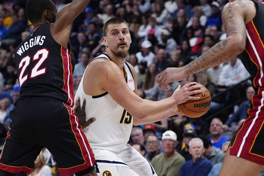 NBA: Miami Heat at Denver Nuggets