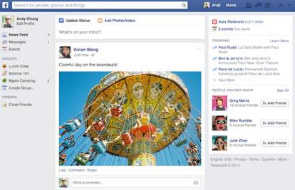 Facebook opet mijenja News feed; Bit će kao i na mobitelima
