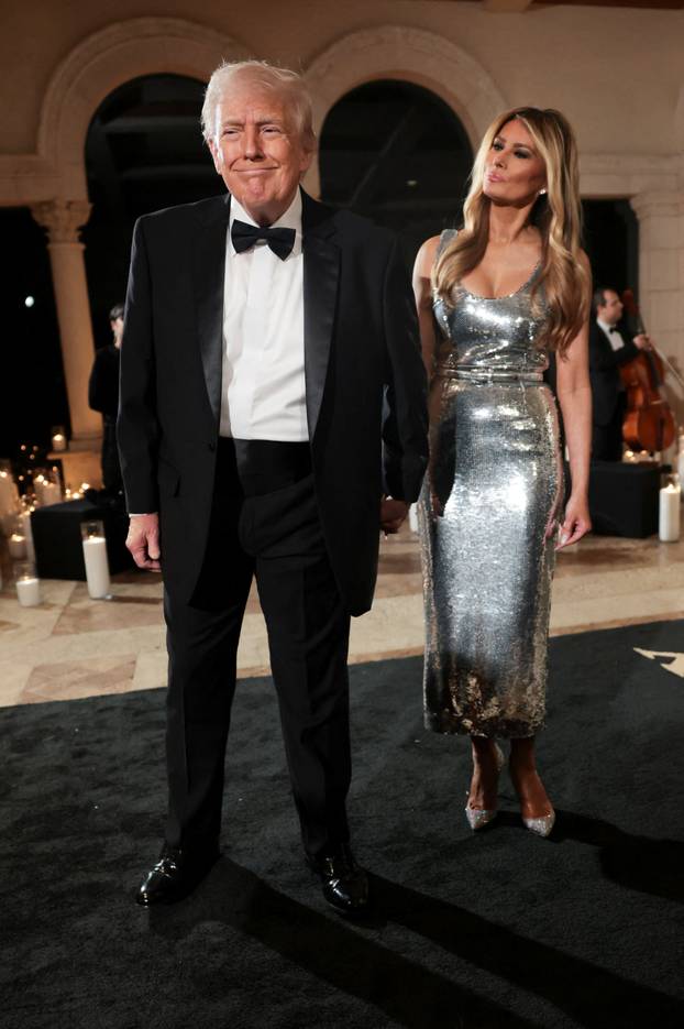 New Year's Eve party at Mar-a-Lago Club in Palm Beach