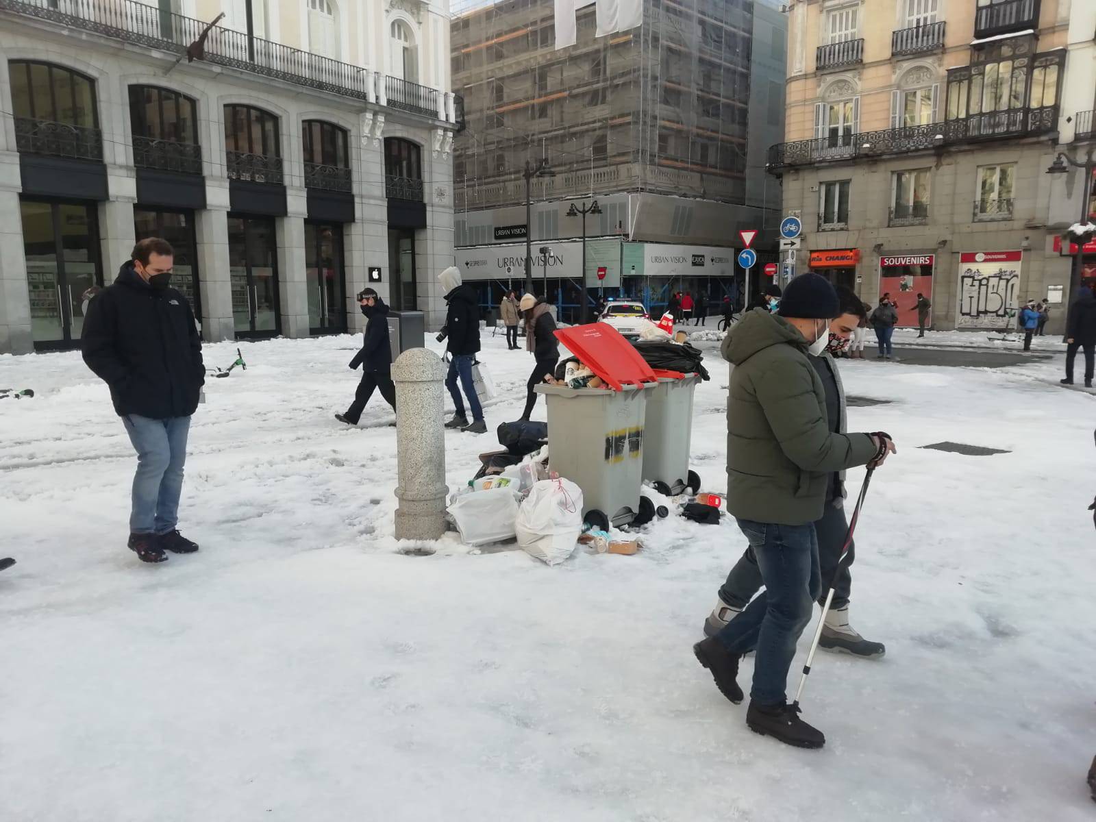 Filomena je zatrpala Madrid: 'Ovo je povijesna situacija'