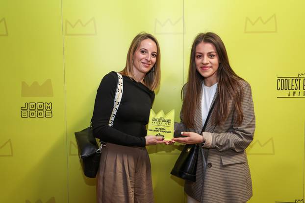 Zagreb: JoomBoosova dodjela nagrada Coolest Brands Awards