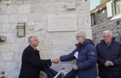 U Splitu otkrivena spomen ploča akademiku Slobodanu Novaku