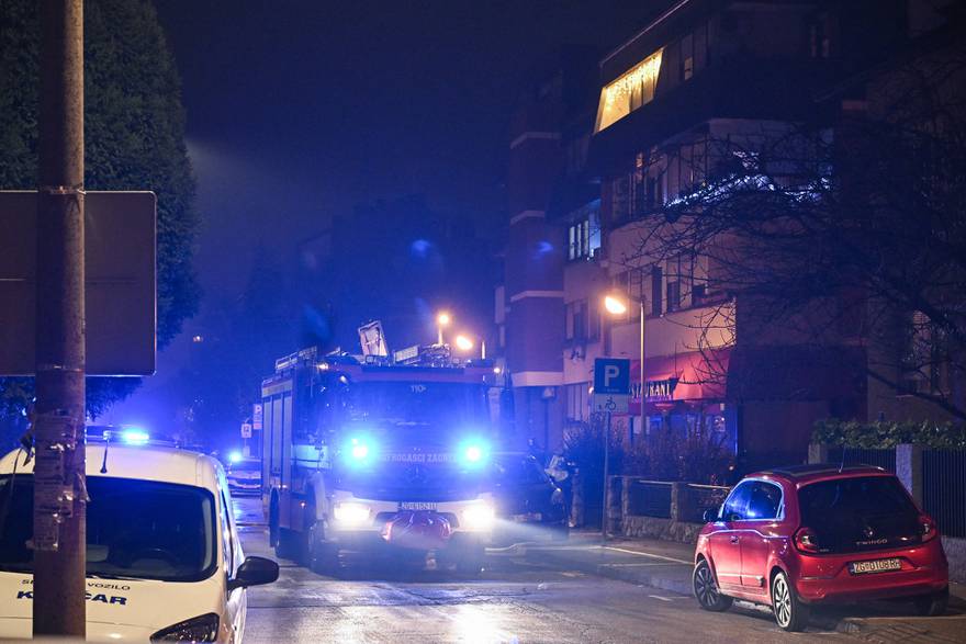 Buknuo požar u kući u Zagrebu