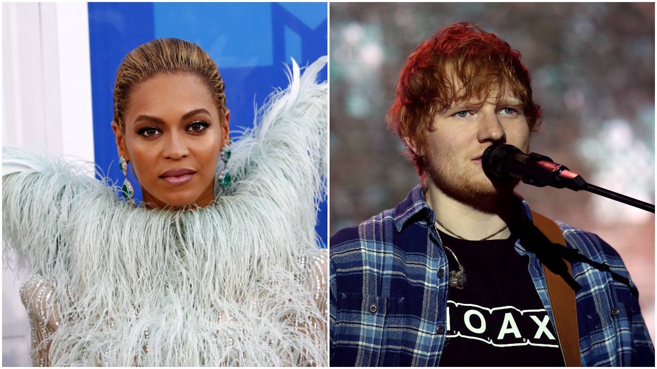Prije nego što su snimili duet Beyonce je bila Sheeranov fan
