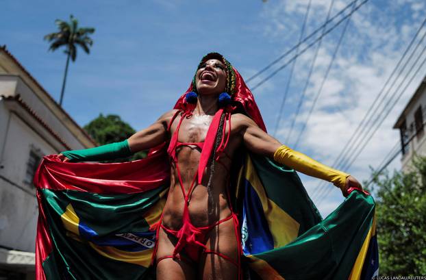 Carnival festivities in Rio de Janeiro