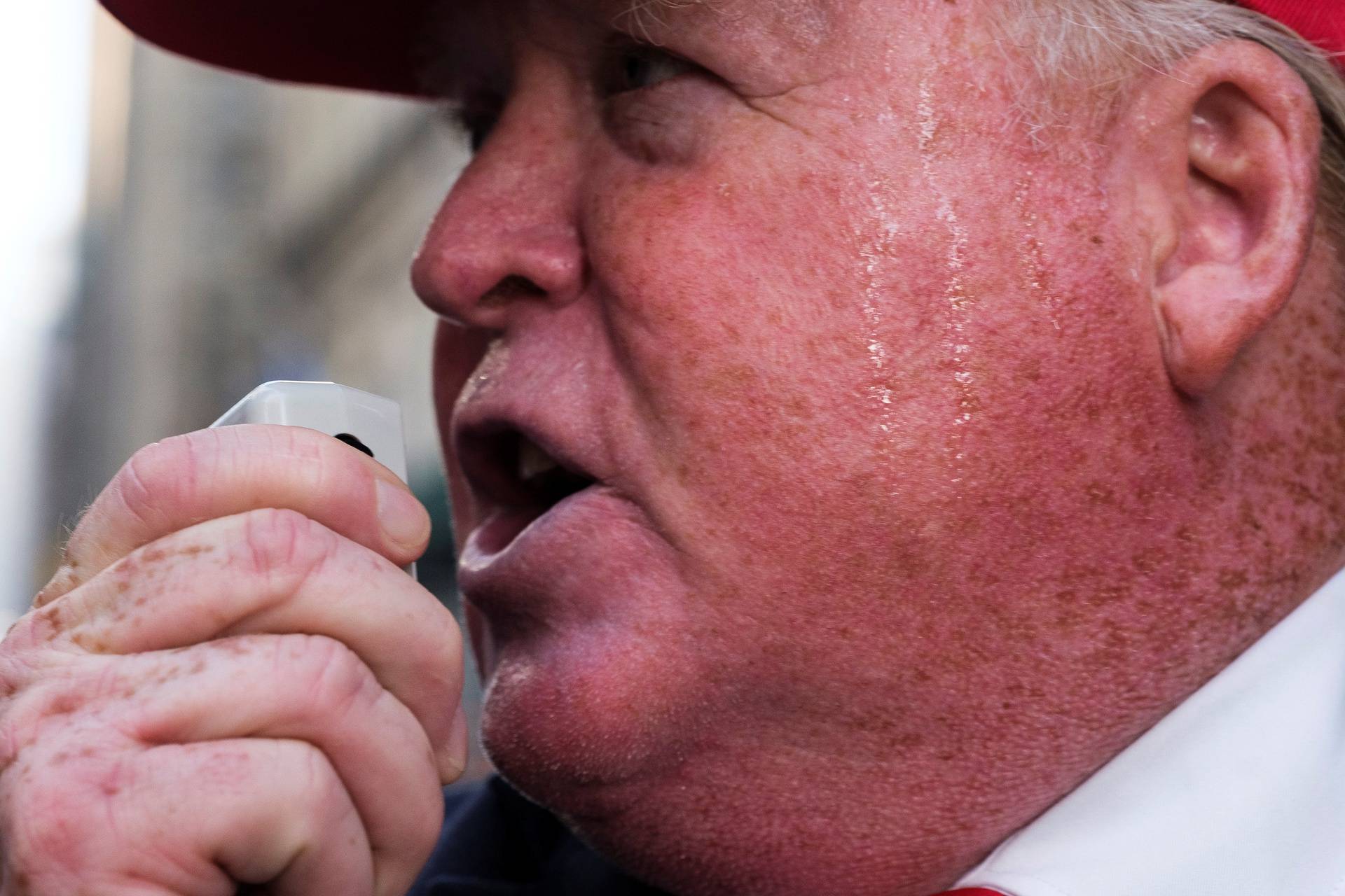 Trump supporters rally in New York