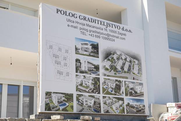 Kompleks Vila koji se gradi u Dračama, jednu od vila gradi i Halid Bešlić