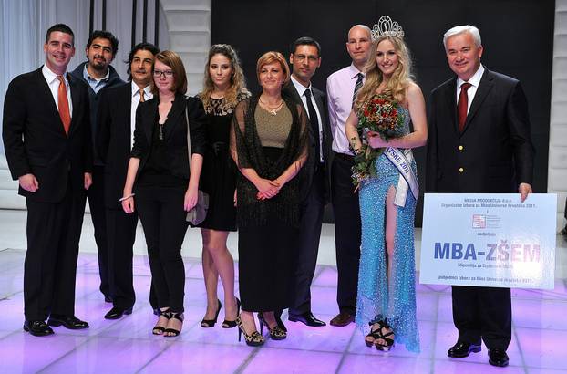 ARHIVA - 2011. Zagreb: Natalija Prica, hrvatska Miss Universe 2011.