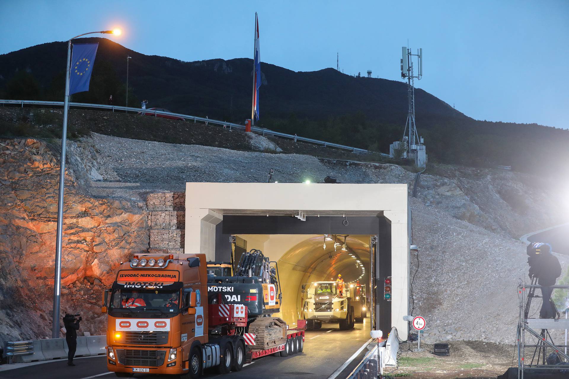 Svečano otvorenje druge cijevi tunela Učka