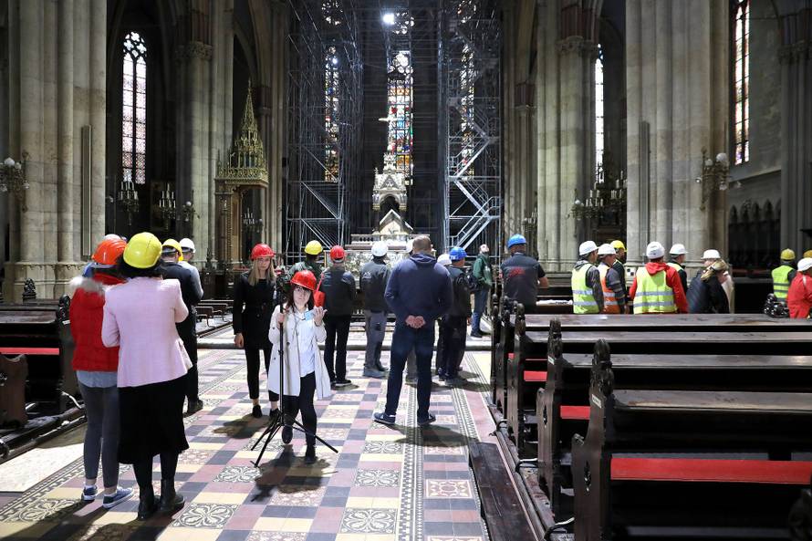 Zagreb: Nadbiskup Bozanic blagoslovio pocetak radova na obnovi kompleksa katedrale 