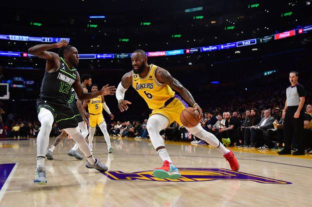 NBA: Minnesota Timberwolves at Los Angeles Lakers