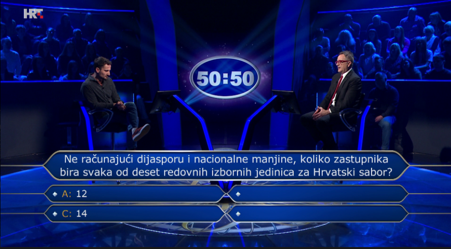 Zadranin u Milijunašu pao na 10. pitanju o hit pjesmi Novih fosila: Znate li vi odgovor?