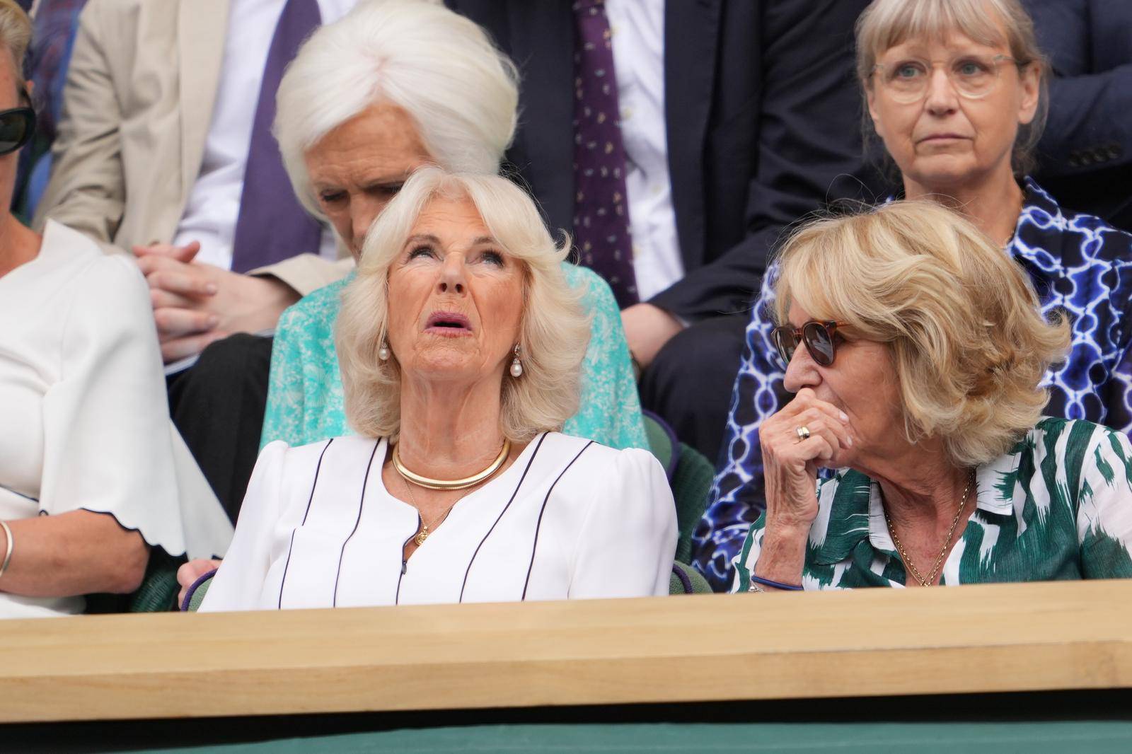 Queen Camilla at Wimbledon