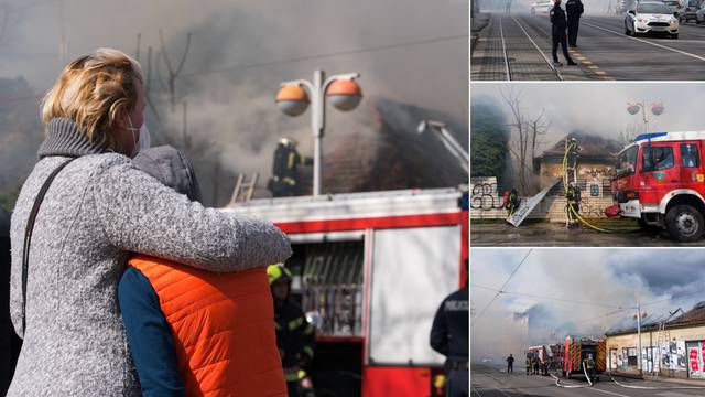 Zagreb opet u dimu: Na Knežiji izbio požar, zatvorena Savska