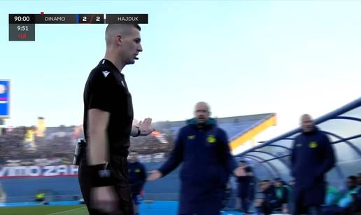 VIDEO Pomoćni trener Dinama o crvenom kartonu: Nije ovo balet