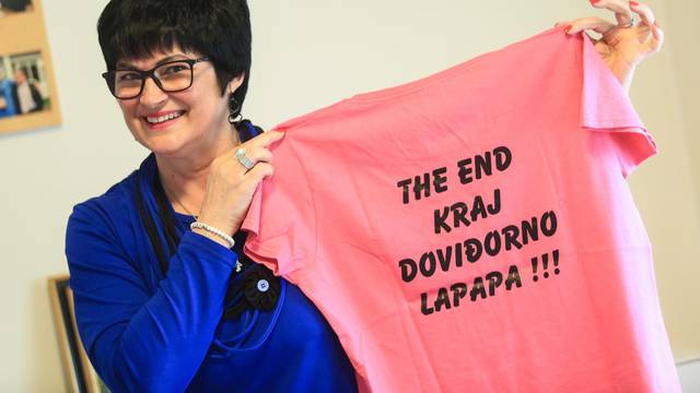 Na kemoterapiju nosila majicu s porukom: Doviđorno, lapapa!