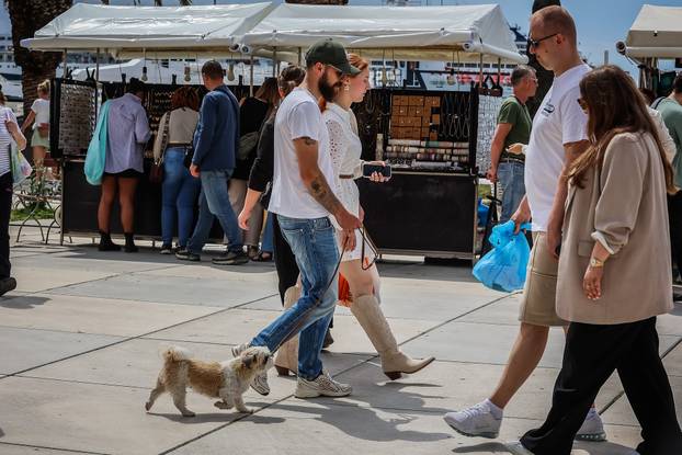 Sunčan dan u Splitu 