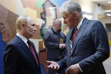 U.S. President Trump meets with Russian President Putin in Alaska