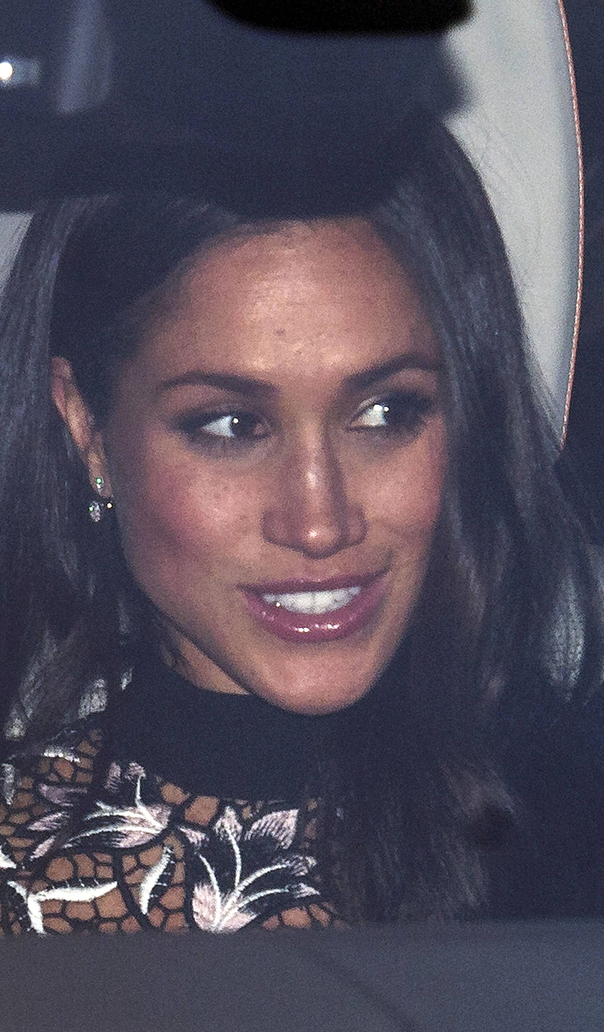 Prince Harry and Meghan Markle Christmas Lunch