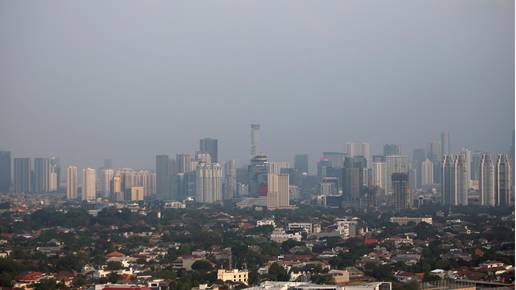 Azijski gradovi su  najranjiviji na promjene u okolišu:  Džakarta je megagrad izmučen zagađenjem