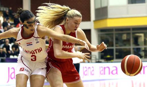Uh, kakvo razočaranje: Bez dvije najbolje igračice hrvatske košarkašice izgubile od Danske