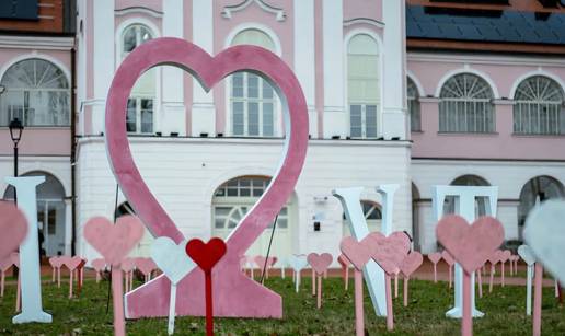 Svi fotkaju Love Park: Mladi Viroviti&ccaron;ani pomogli urediti gradski park za Valentinovo