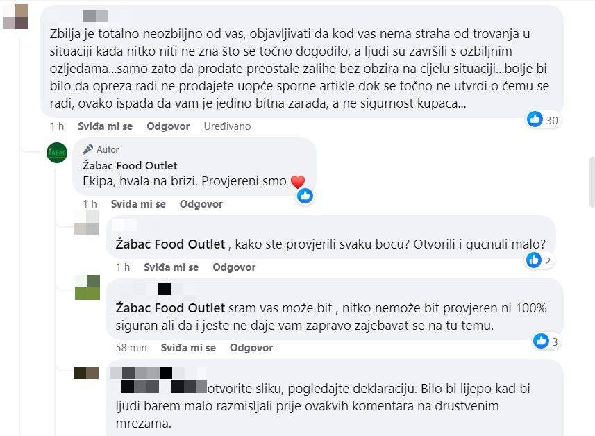 Dućan iz Zagreba javio da kod njih nema straha od trovanja. Građani: 'Sram vas može biti'