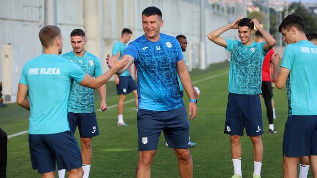 Rijeka: Nogometaši Rijeke odradili su trening