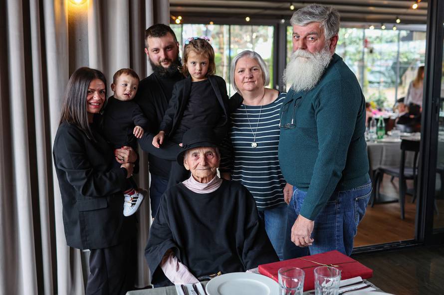 24SATA Proslava 107. ro?endana Ivke Br?i?, najstarije Zagrep?anke