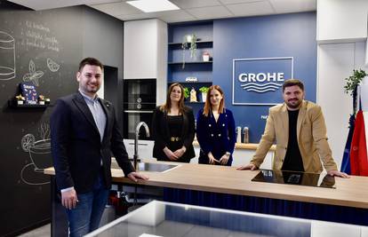 GROHE predstavio svoj prvi monobrand showroom u Hrvatskoj