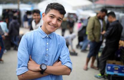 Farzad iz izbjegličkog kampa: 'Igrat ću nogomet, kao Modrić'