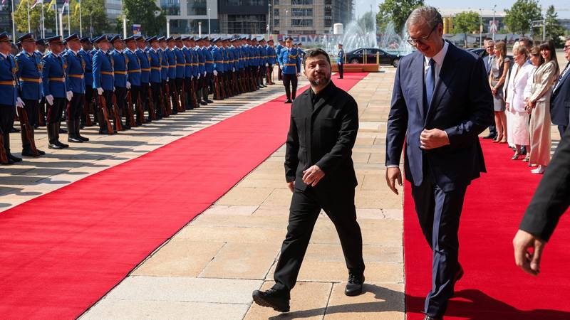 'Ukrajinska tvornica dronova u Srbiji? Znate li što je Zelenski imao ispod sakoa u Beogradu'