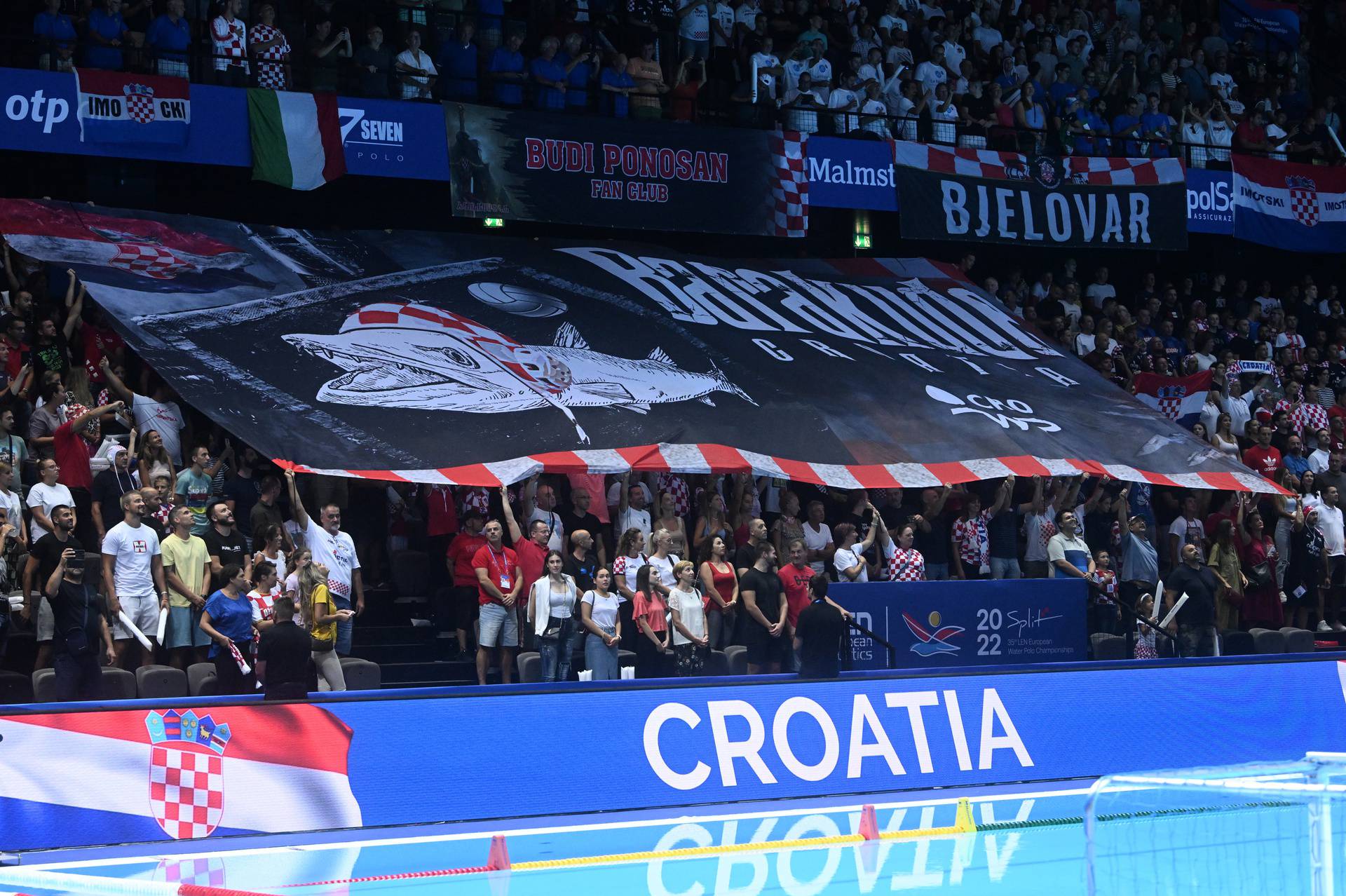 Europsko prvenstvo u vaterpolu za muškarce, polufinale, Hrvatska - Italija