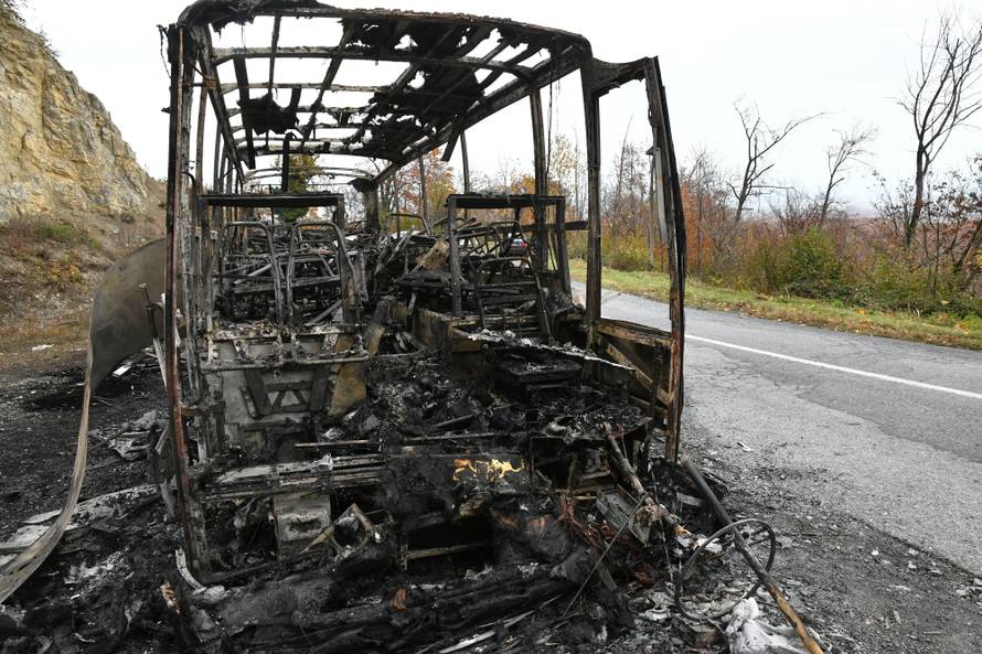 Zapalio se bus pun djece blizu Požege: 'Bili su jako uplašeni'