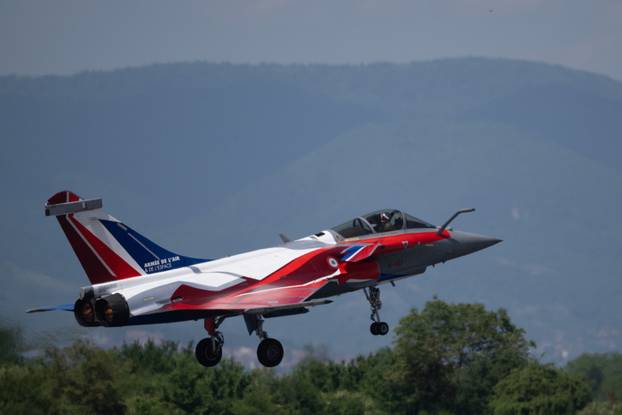 Velika Gorica: Let Rafalea Francuskog ratnog zrakoplovstva