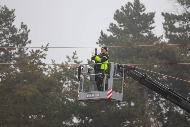 Radovi na Sarajevskoj cesti, proširenje ceste i gradnja nove tramvajske rute