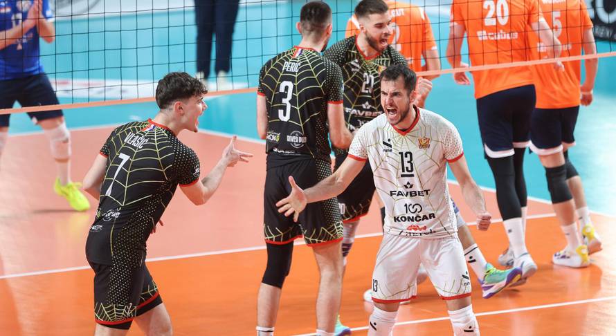 Zagreb: HAOK Mladost i MOK Mursa u Domu odbojke otvorili finalnu seriju za odbojkaškog prvaka Hrvatske