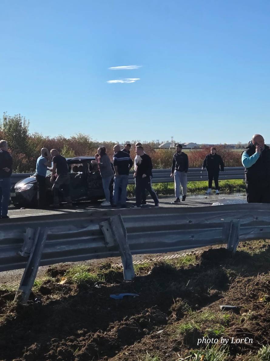 VIDEO Što je ovo, majko mila?! Transformer na A3: 'Taj kamion je bio u onoj strašnoj nesreći'