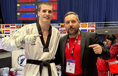 Mladi taekwondo borac zlatni na Europskom U21 prvenstvu