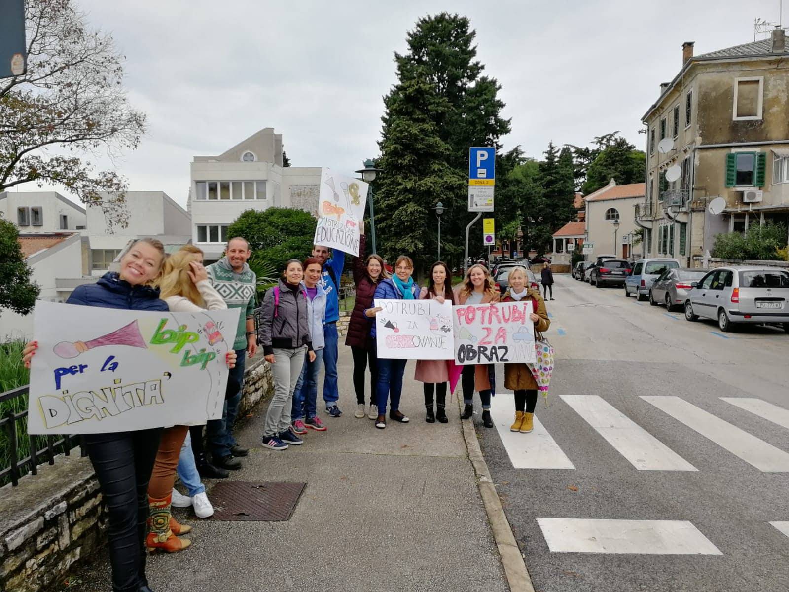 U nekoliko gradova potrubili su za obrazovanje: 'Podupiru nas!'