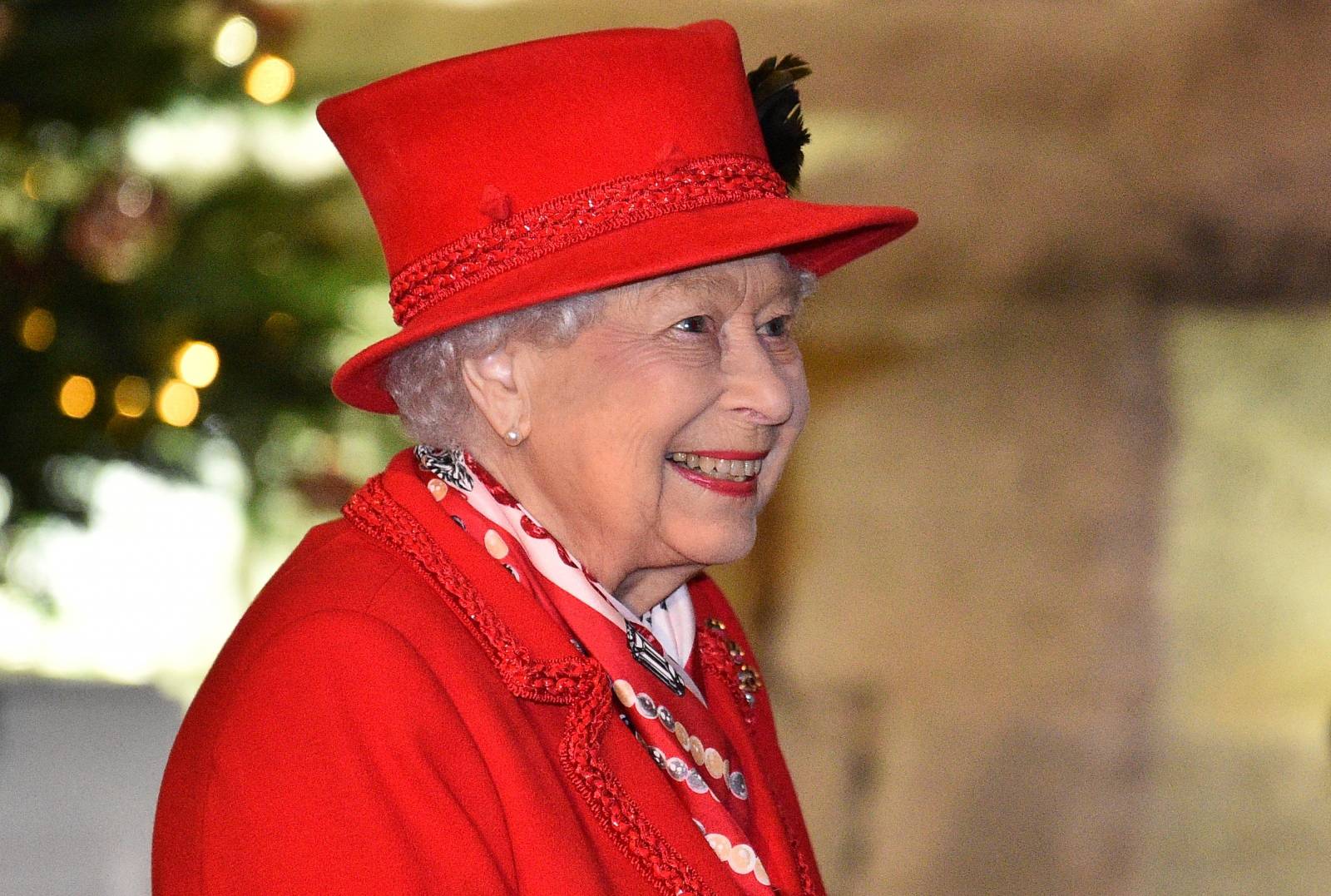 Britain's Queen Elizabeth and members of the Royal family thank local volunteers and key workers, in Windsor