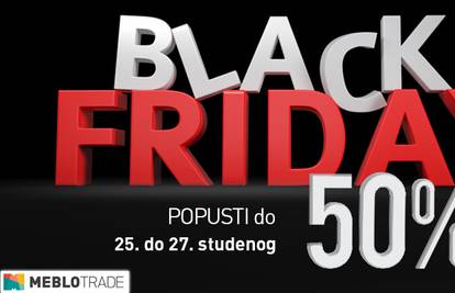 Black Friday u Meblo Trade-u: neponovljivi popusti do 50%
