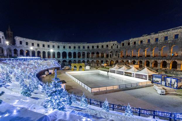 U Pulskoj Areni traju zadnje pripreme za advent