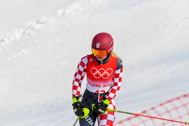 Leona Popović i Zrinka LJutić u drugoj vožnji slaloma, Komšić odustala