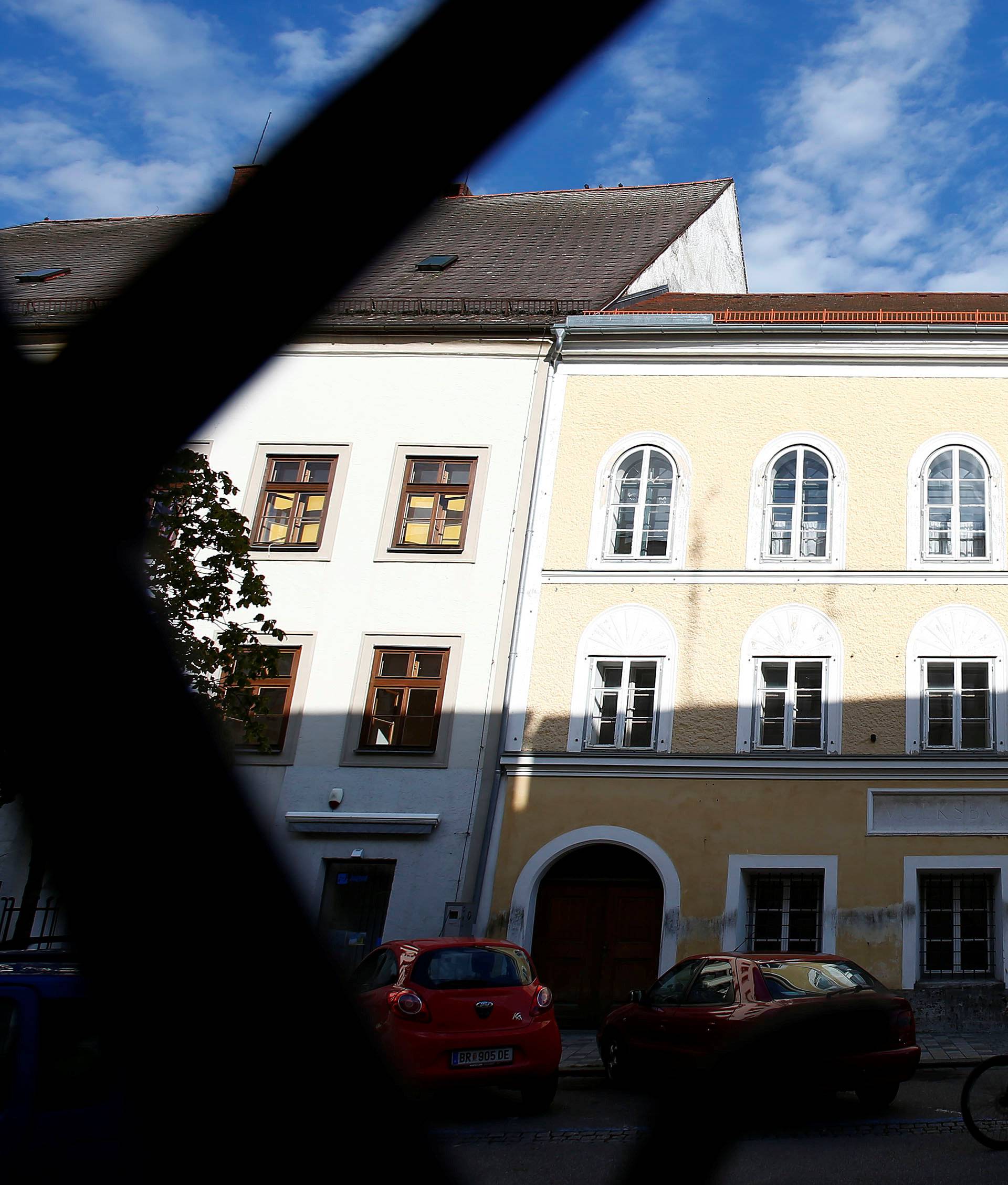 The house of in which Adolf Hitler was born is seen in northern Austrian city of Braunau am Inn