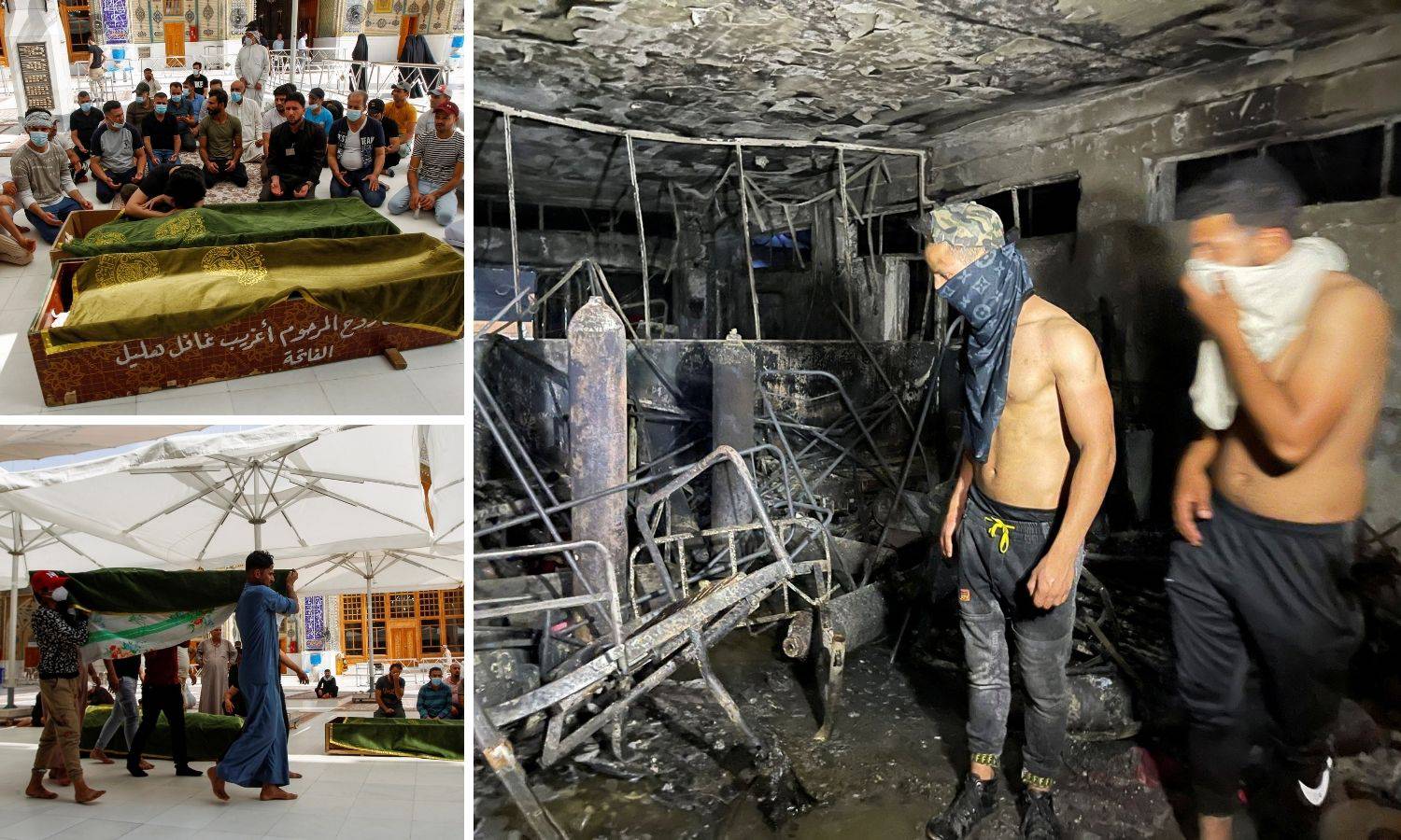 Strava u covid bolnici: Najmanje 82 mrtvih u Bagdadu, ljudi su skakali kroz prozore da se spase