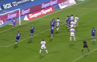 VIDEO Vukovar imao još jednu sjajnu šansu. Pogledajte priliku i prečku koja je spasila Dinamo