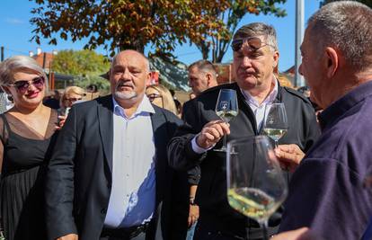 FOTO Milanović na manifestaciji u Dugom Selu: Obišao izlagače tradicionalnih proizvoda i jela