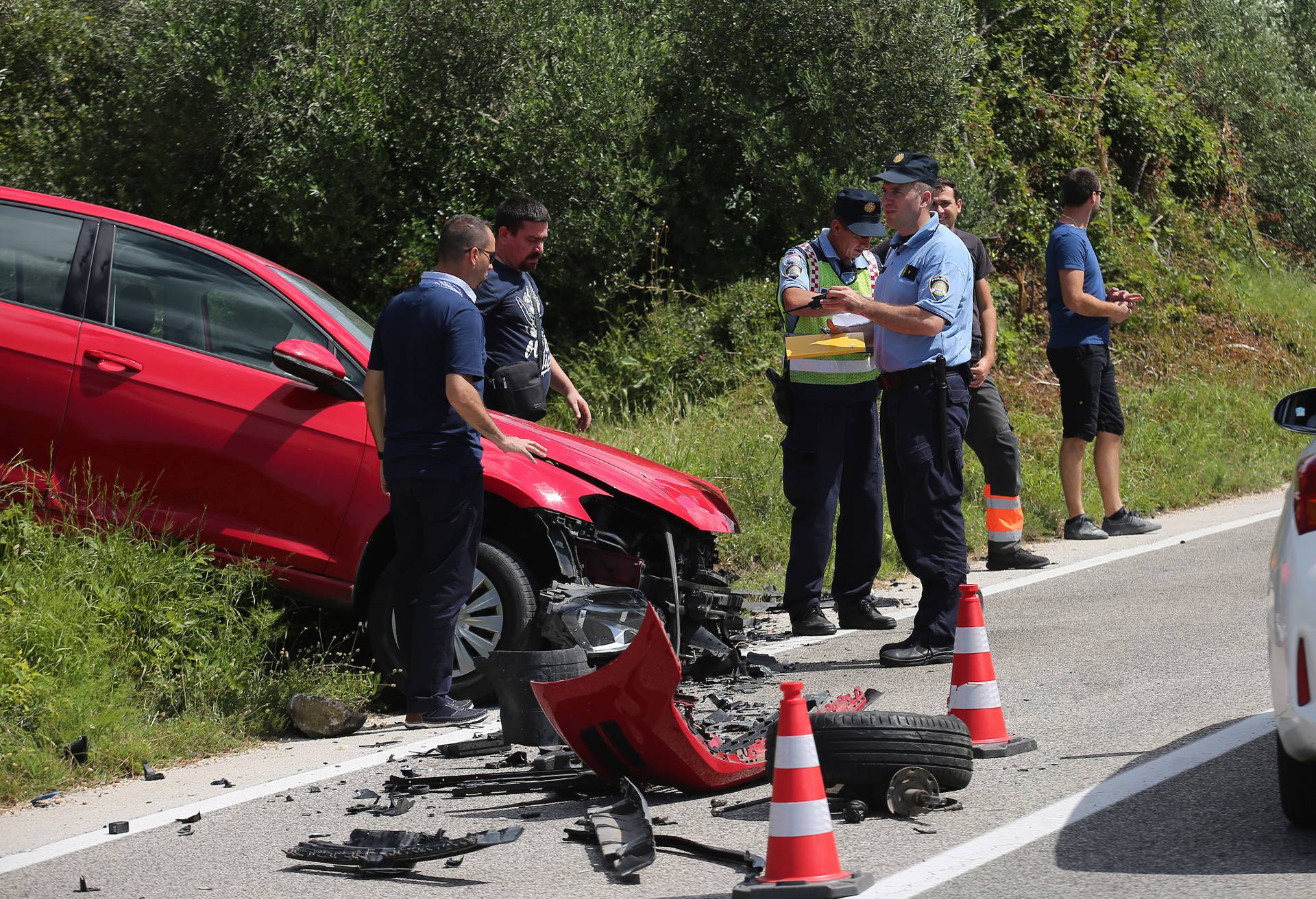 Policija potvrdila: Vukorepa je vozio prebrzo i izazvao nesreću