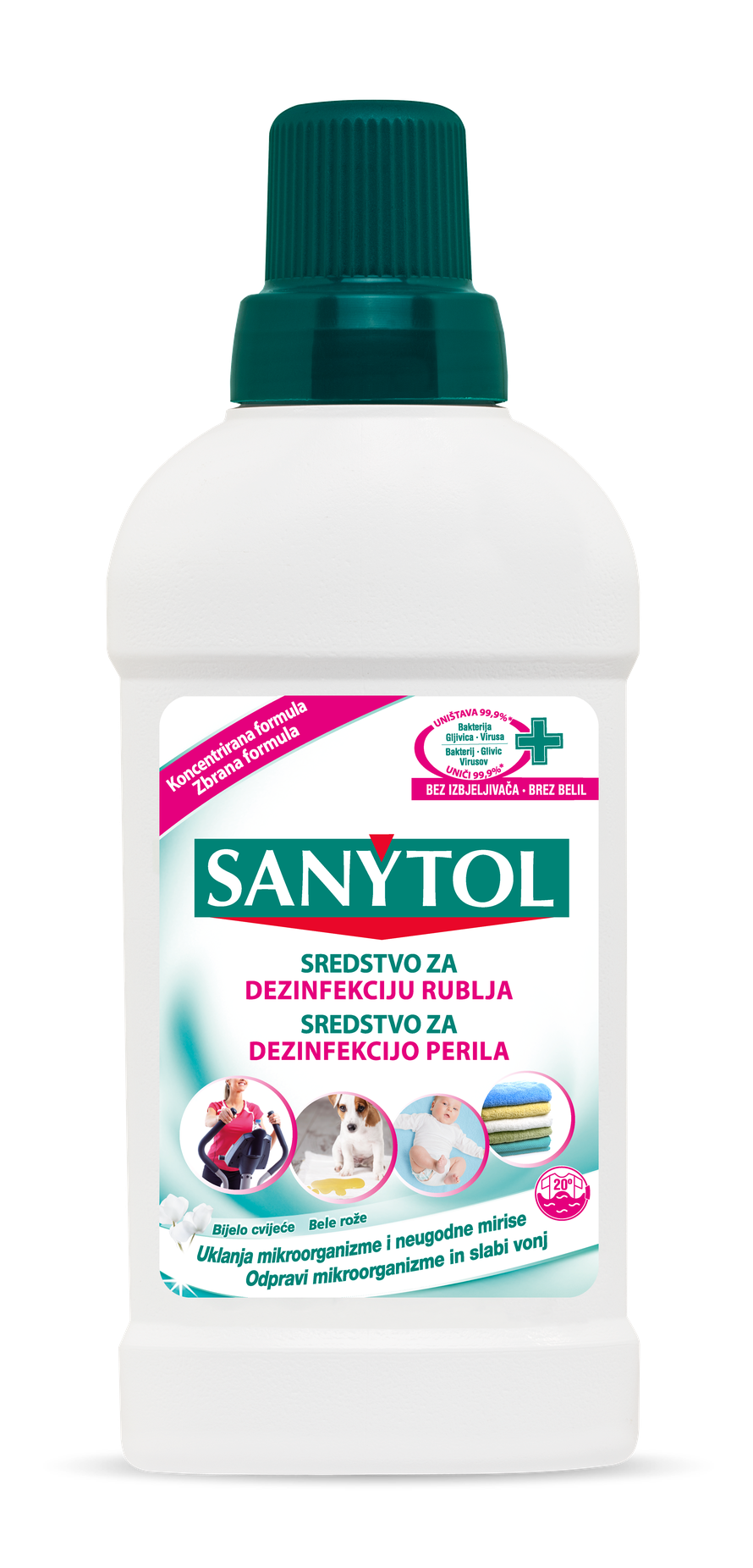 Sanytol za zaštitu i dezinfekciju vašeg  rublja
